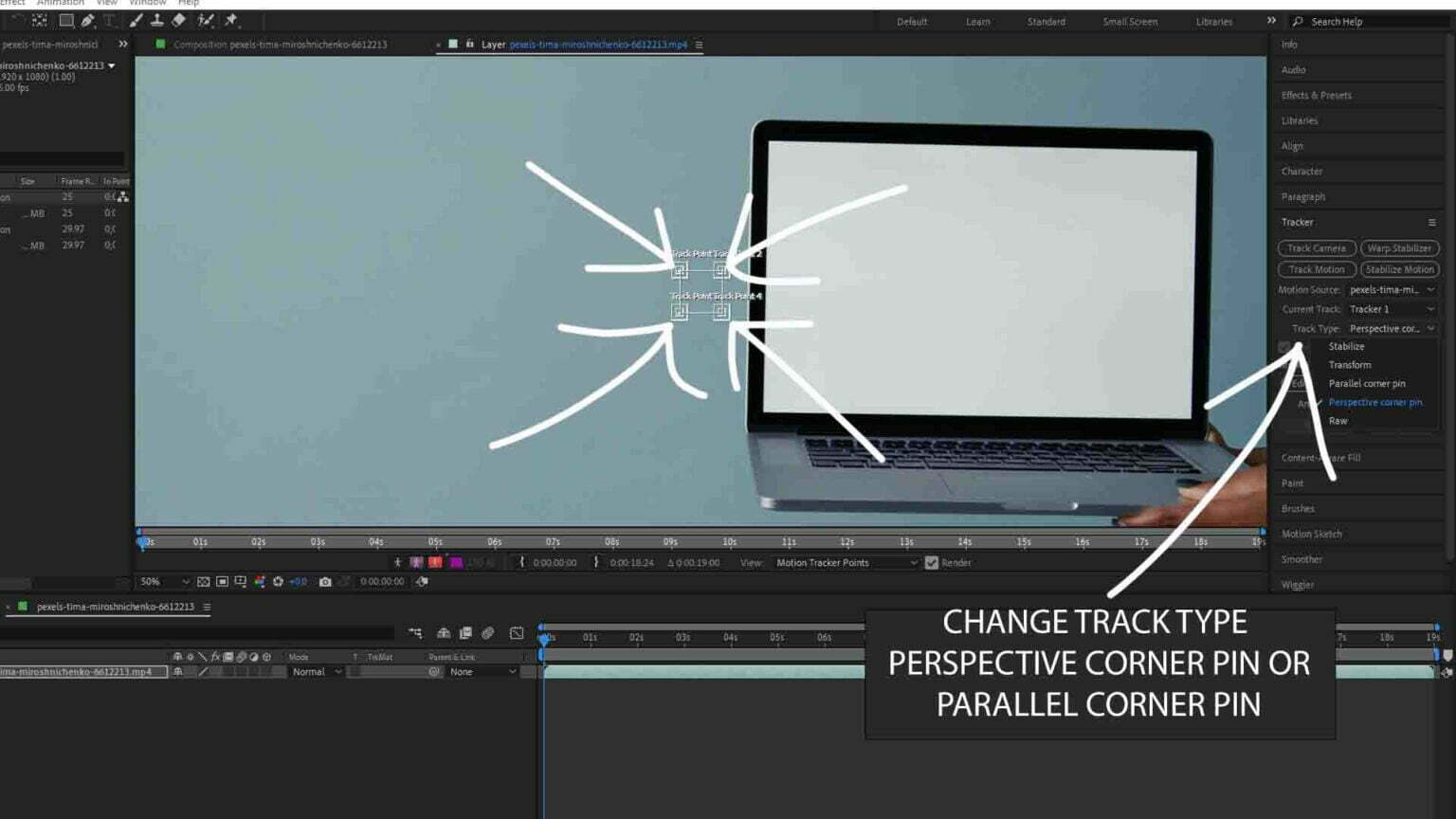 What is tracking in VFX and its type?