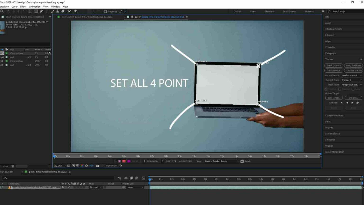What is tracking in VFX and its type?