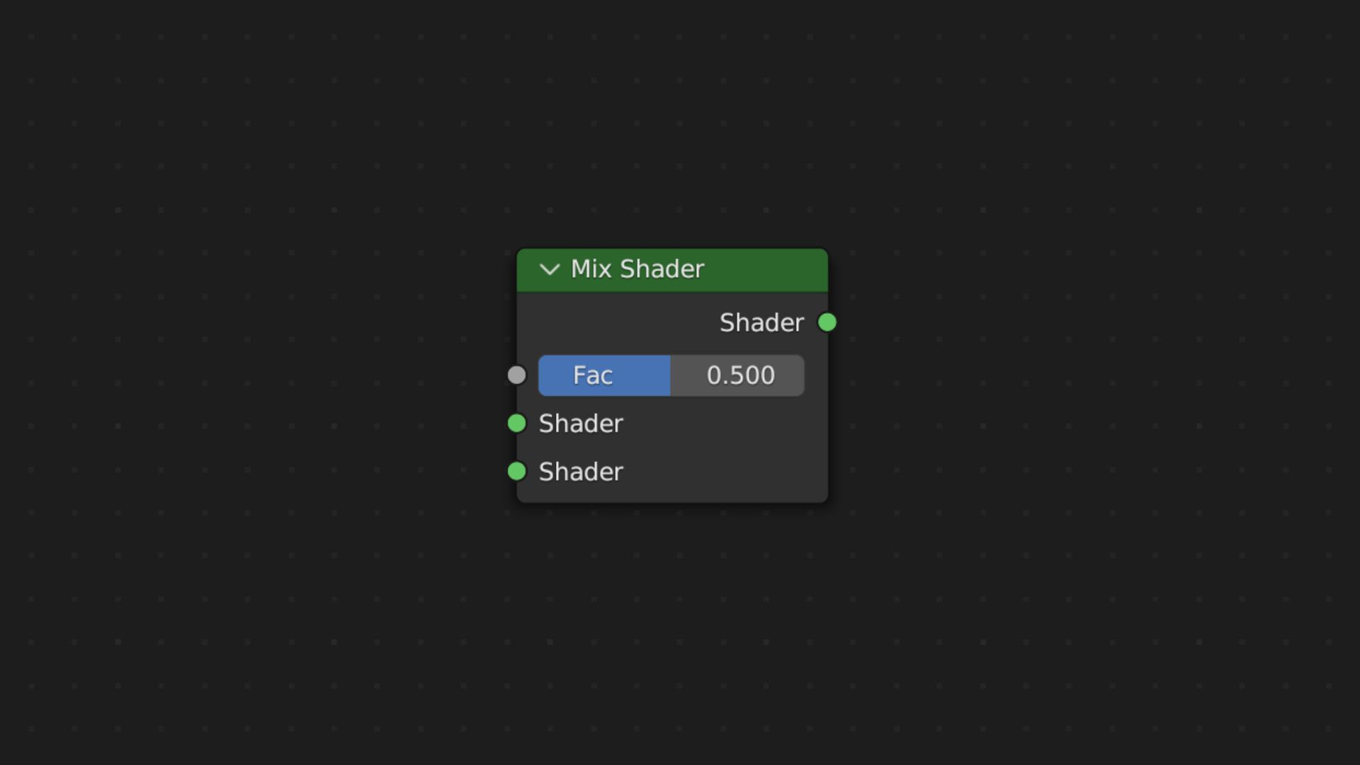 Mix Shader