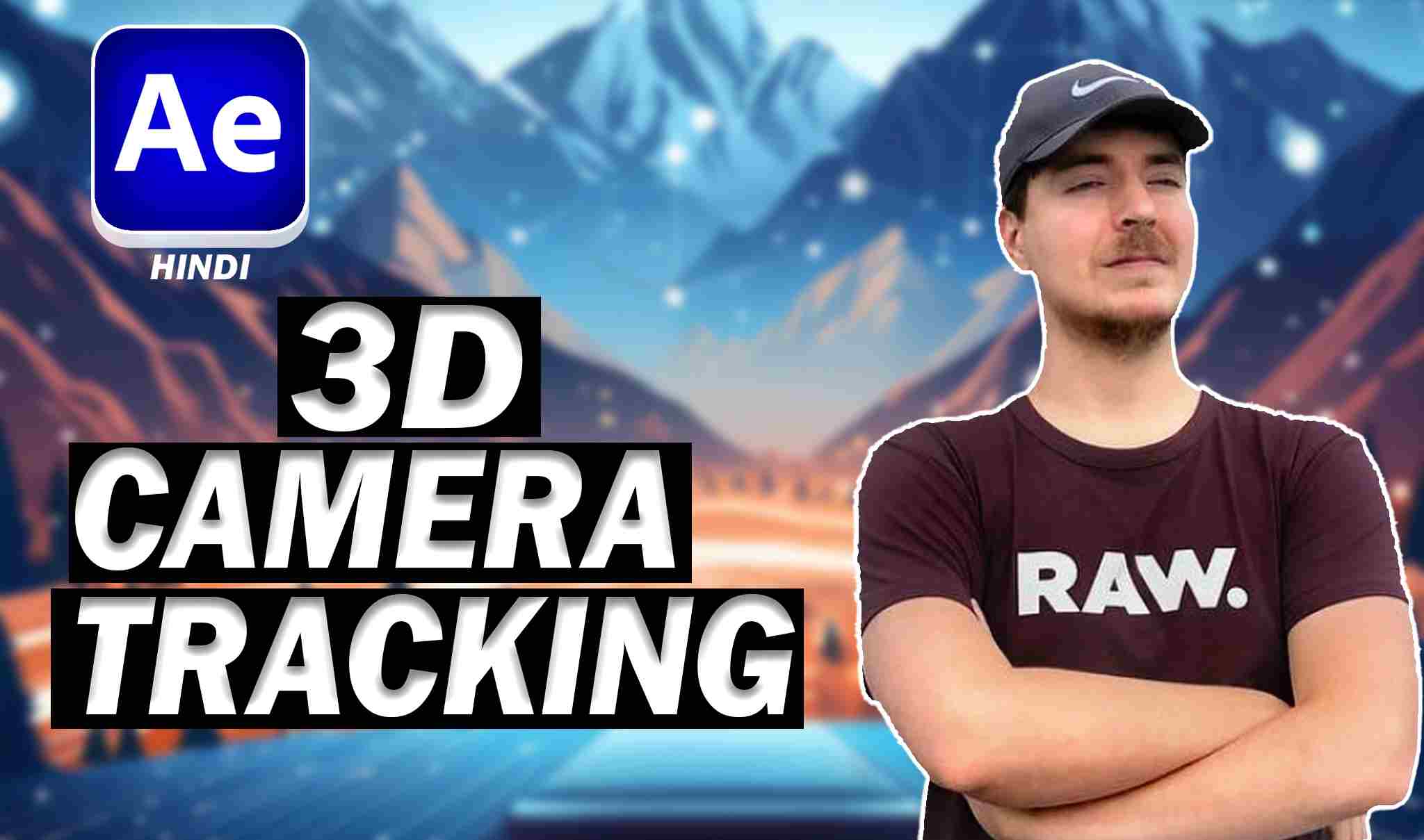 Camera tracking tutorial in adobe after effects