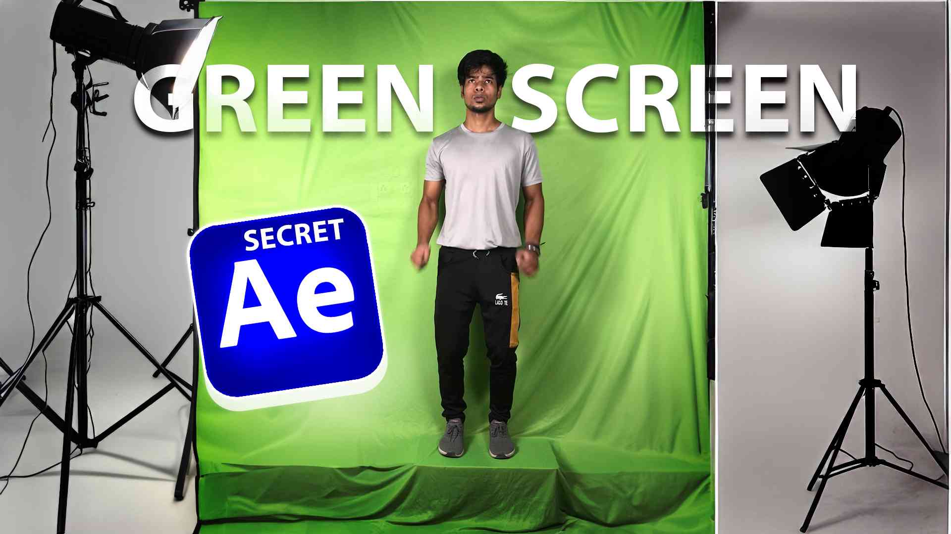 Green screen secreat tutorial in adobe after effects