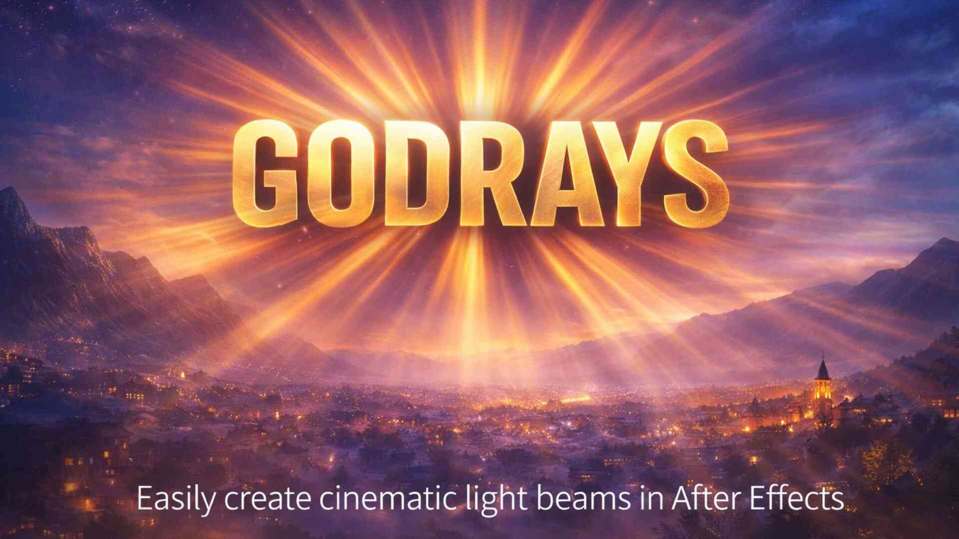 Download Free Godrays Plugin for After Effects