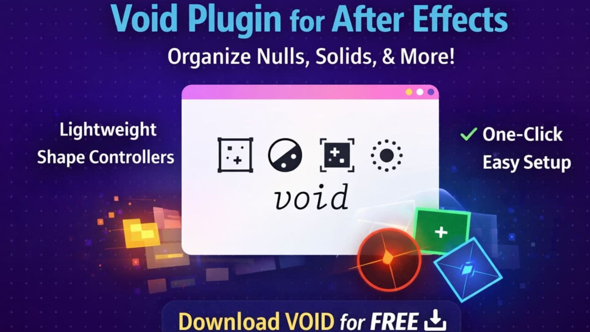 Download free Void plugin for adobe after effects new
