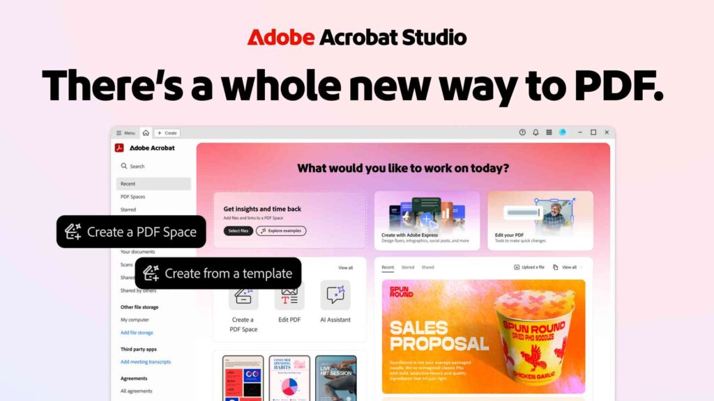 Adobe Acrobat Create PDF from Templates