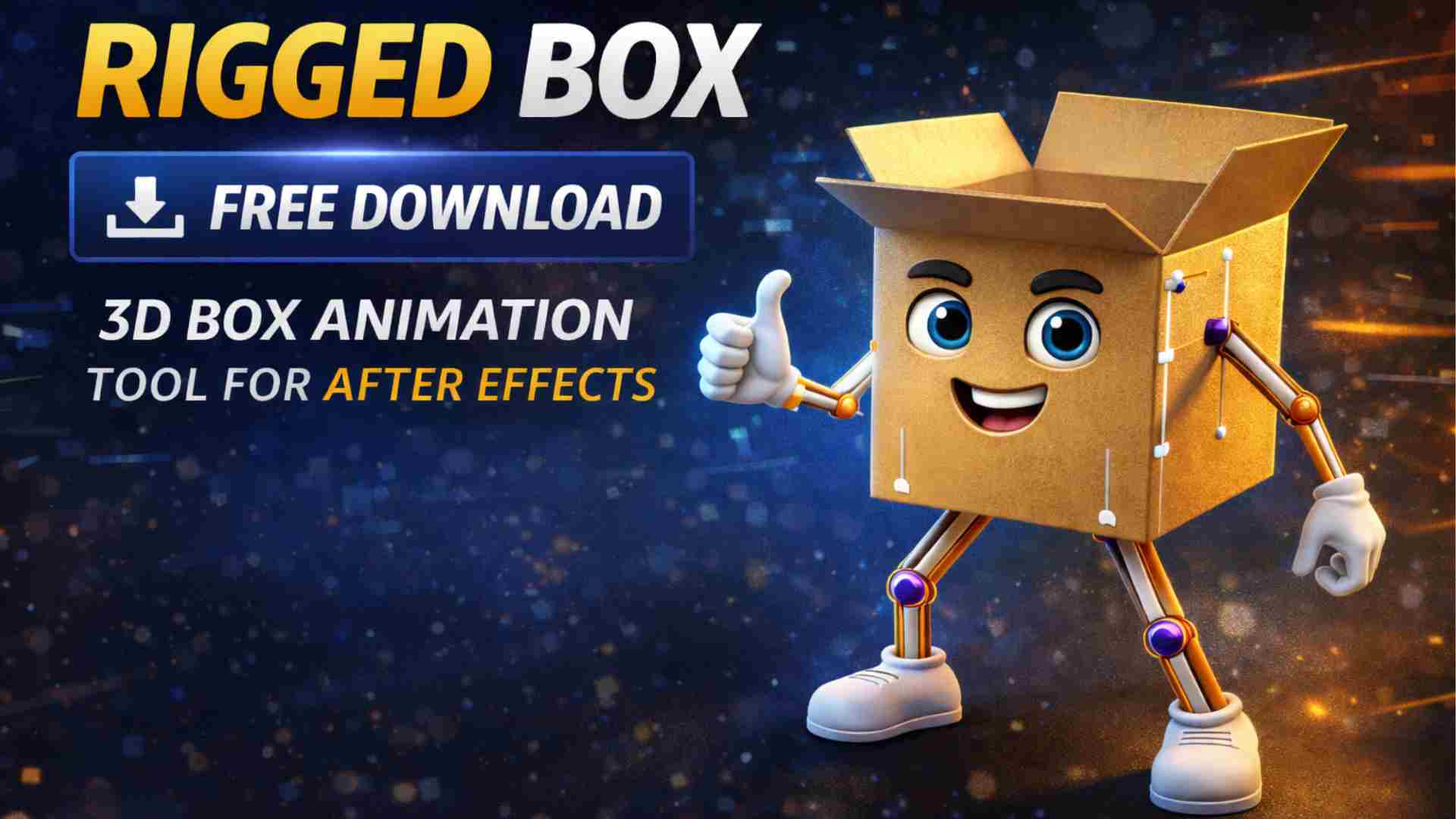 Download free Rigged Box plugin for After Effects